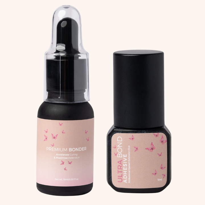 Lash nation Ultra Bond Adhesive 5ML + Premium Bonder 15ML